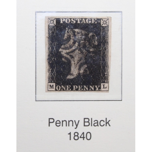 552 - The Great British Collection Containing The World's First Postage Stamp Great Britain Penny Black/On... 