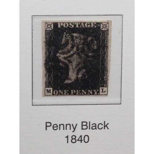 552 - The Great British Collection Containing The World's First Postage Stamp Great Britain Penny Black/On... 