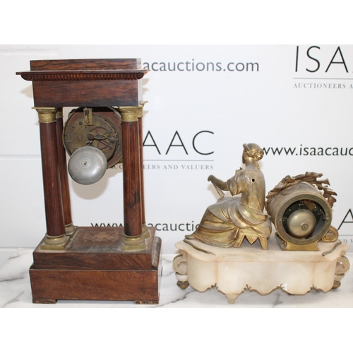 7 - Collection Of Four Mantel Clocks Various Conditions All Untested
COLLECTION ONLY