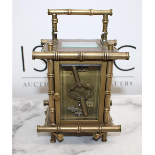 2 - Made In France Decorative Enamelled Case Carriage Clock Height-16.65cm
Untested
COLLECTION ONLY