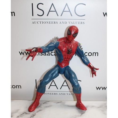 891 - Four Collectable Spiderman Tallest 46cm Inc-Marvel/Hasbro