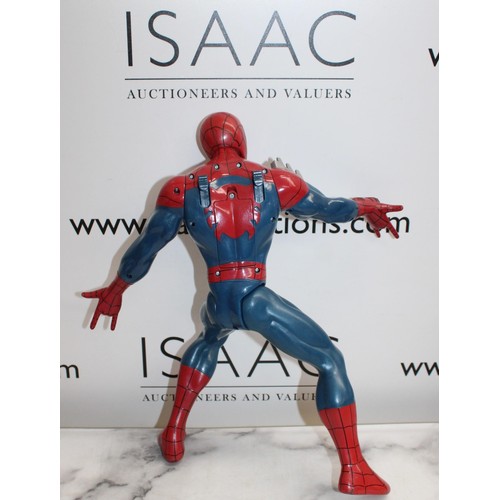 891 - Four Collectable Spiderman Tallest 46cm Inc-Marvel/Hasbro