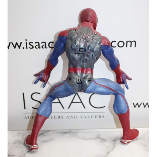 891 - Four Collectable Spiderman Tallest 46cm Inc-Marvel/Hasbro