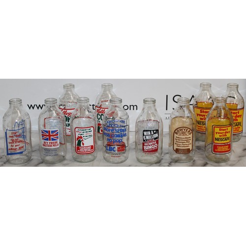 28 - 11 x Vintage Collectable Milk Bottles
COLLECTION ONLY