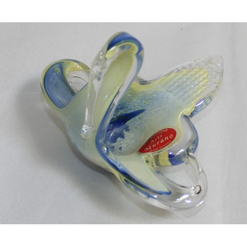 10 - Lavorazione Arte Murano Glass Bird Made In Italy Length 10cm
COLLECTION ONLY