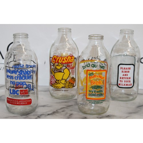 64 - 9 x Vintage Collectable Milk Bottles
COLLECTION ONLY