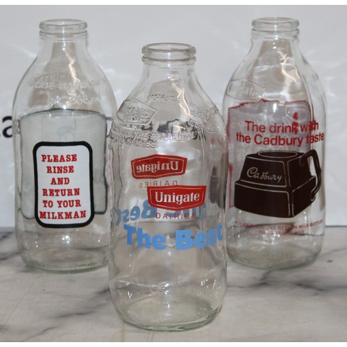 64 - 9 x Vintage Collectable Milk Bottles
COLLECTION ONLY