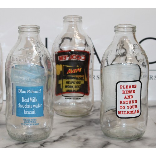 64 - 9 x Vintage Collectable Milk Bottles
COLLECTION ONLY