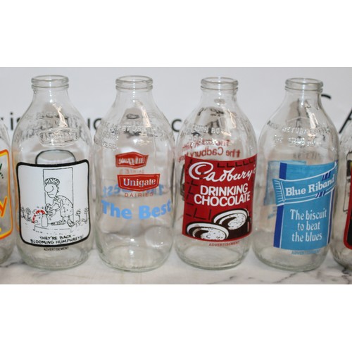 64 - 9 x Vintage Collectable Milk Bottles
COLLECTION ONLY