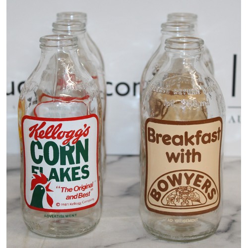 65 - 10 x Vintage Collectable Milk Bottles 
COLLECTION ONLY