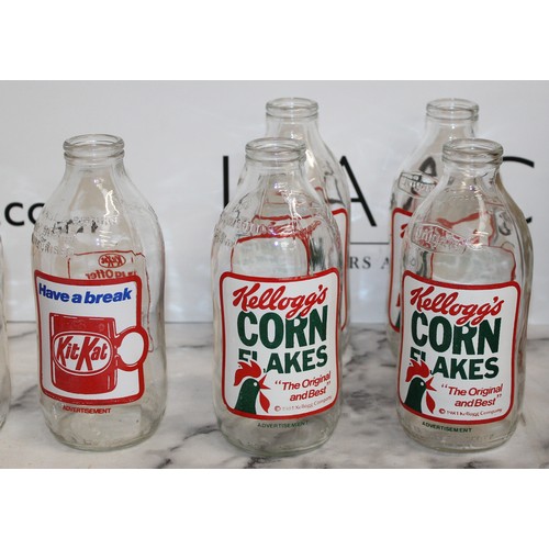 88 - 11 x Vintage Collectable Milk Bottles 
COLLECTION ONLY