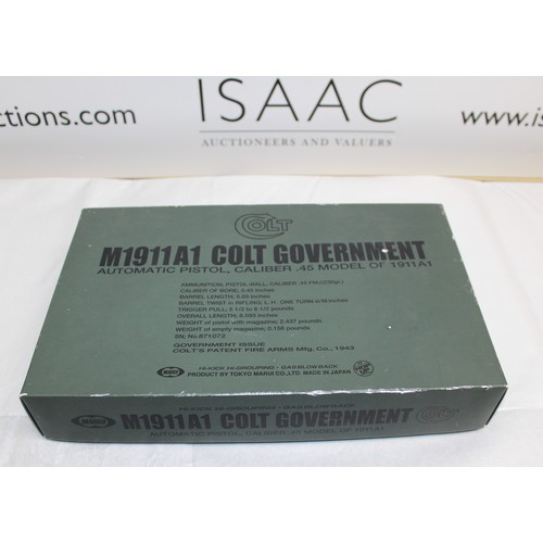 288 - Boxed Untested M1911A1 Colt Government Automatic Pistol, Caliber 45 Model Of 1911A1
COLLECTION ONLY
... 