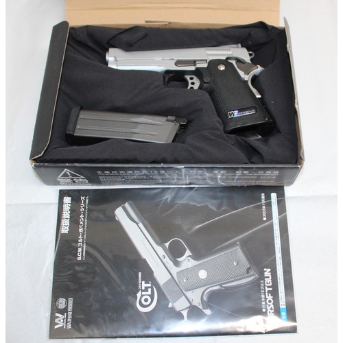 290 - Boxed Untested WE M1911 Airsoft Gun & Gas Blowback Gun
COLLECTION ONLY
18 Proof Of Age With ID On Co... 