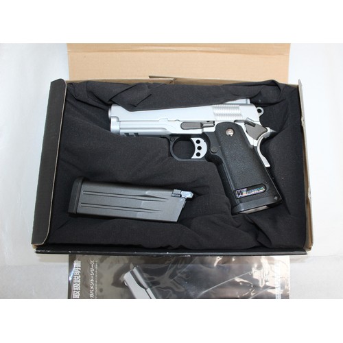 290 - Boxed Untested WE M1911 Airsoft Gun & Gas Blowback Gun
COLLECTION ONLY
18 Proof Of Age With ID On Co... 