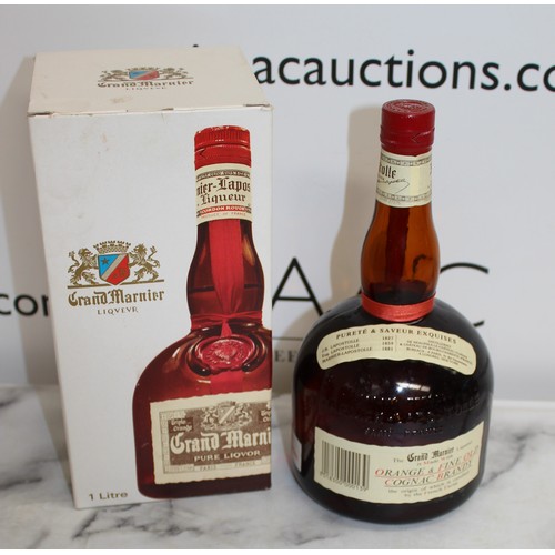 251 - Grand Marnier Liquer - 1 Litre in Box