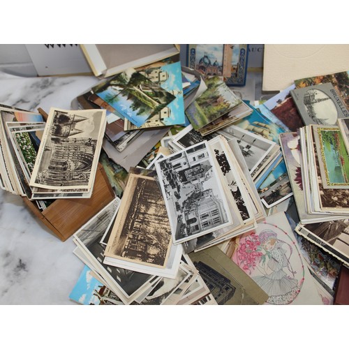 340 - Large Quantity Of Postcards/Stamps/Photos Etc