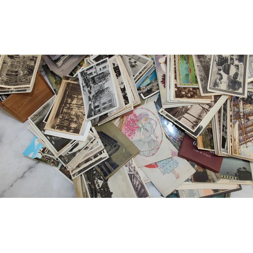 340 - Large Quantity Of Postcards/Stamps/Photos Etc