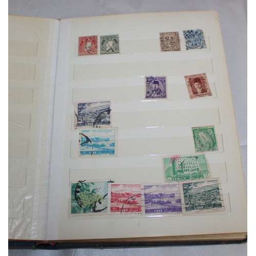 342 - 3 x Stamp Albums & Stamps