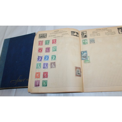 342 - 3 x Stamp Albums & Stamps