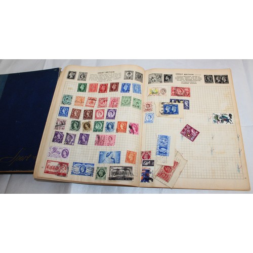 342 - 3 x Stamp Albums & Stamps