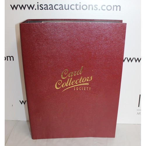 72 - CARD COLLECTORS SOCIETY Folder Containing Actors Natural & Character Studies/Flowering Trees And Shr... 