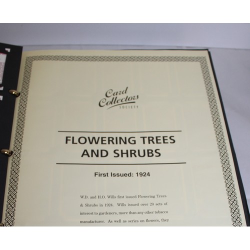 72 - CARD COLLECTORS SOCIETY Folder Containing Actors Natural & Character Studies/Flowering Trees And Shr... 