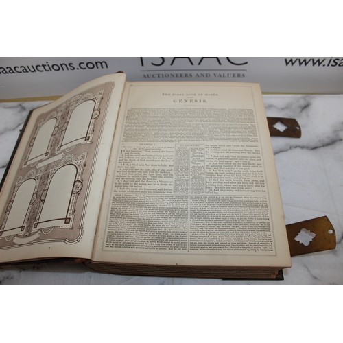 235 - 1899 Gilt Edged Bible With Lock