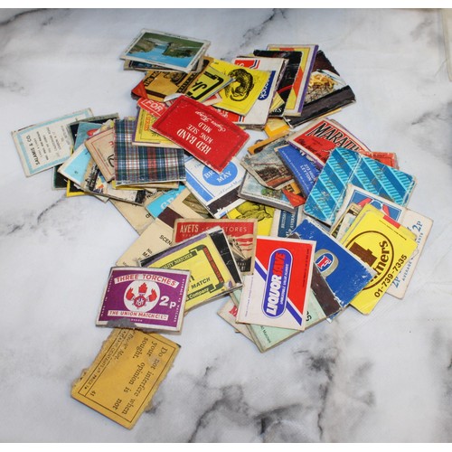 268 - A Large Quantity Of Matchboxes Some With Matches In And Matchbox Cards