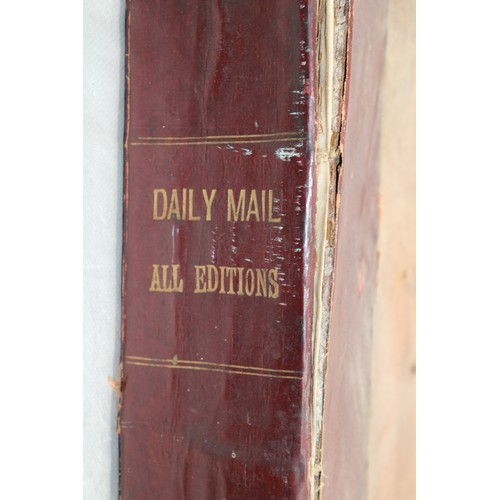 1 - Daily Mail Editions May 1912 Library - Hardback - Measures 60cm x 45cm approx