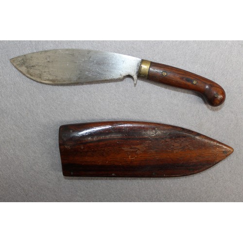 308 - Kukri Knife in Wooden Sheath
Collection Only - Buyer to provide ID to confirm over 18