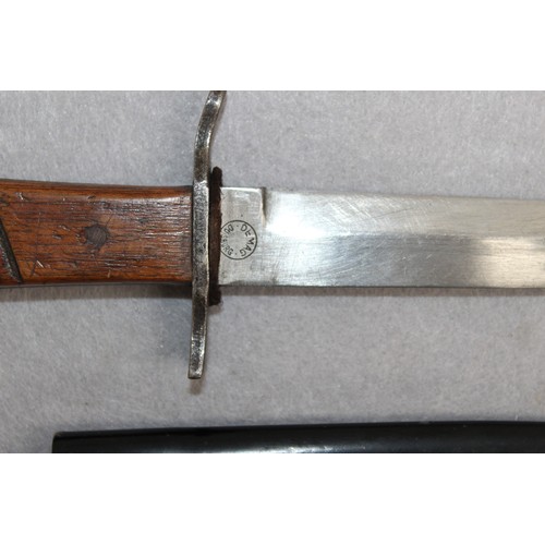 313 - WWI German Close Combat Fighting Knife
Collection Only - Buyer to provide ID to confirm over 18