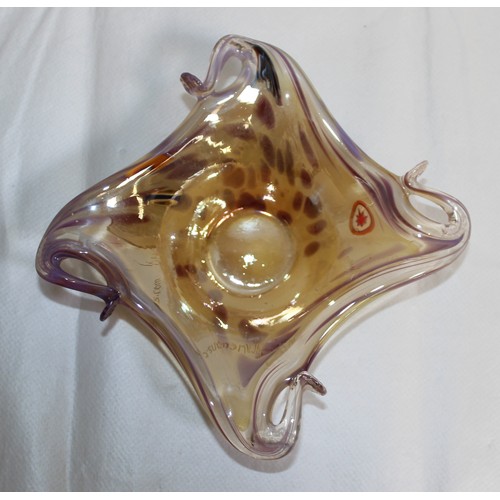 51 - Murano Glass Bowl 14.5 x14.5cm
COLLECTION ONLY