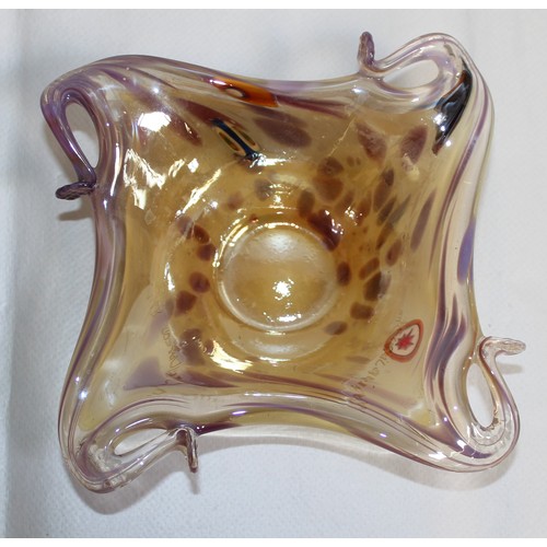 51 - Murano Glass Bowl 14.5 x14.5cm
COLLECTION ONLY