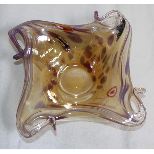 51 - Murano Glass Bowl 14.5 x14.5cm
COLLECTION ONLY