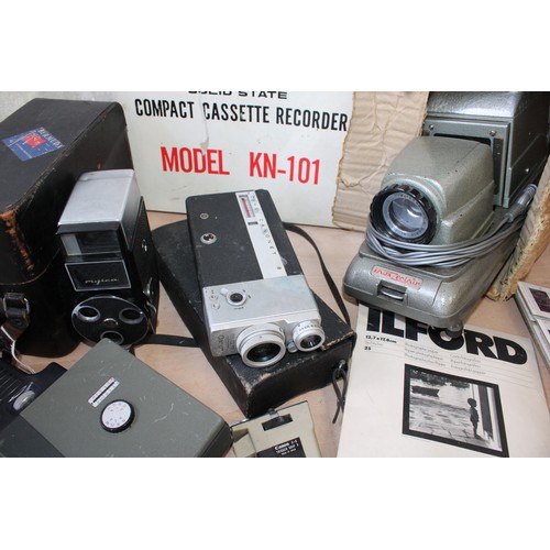 206 - Selection Of Old Camera's & Other Equipment All Untested