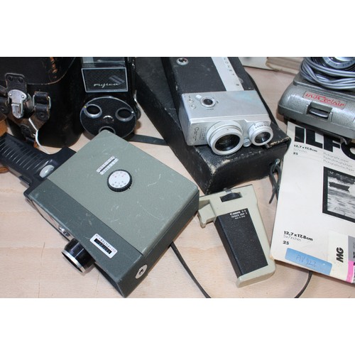 206 - Selection Of Old Camera's & Other Equipment All Untested