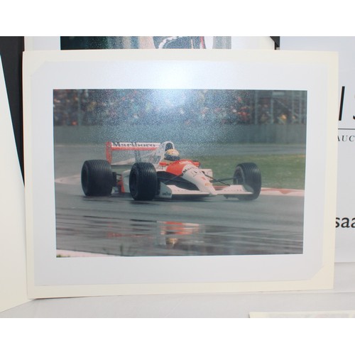 276 - SENNA ITALIAN PORTFOLIO 10 x Unpublished Photo's Of Ayrton Senna Taken During The Italian Races No 0... 