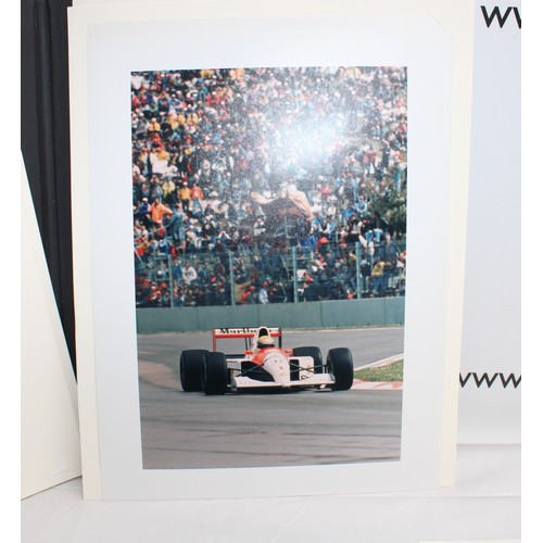 276 - SENNA ITALIAN PORTFOLIO 10 x Unpublished Photo's Of Ayrton Senna Taken During The Italian Races No 0... 