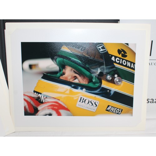 276 - SENNA ITALIAN PORTFOLIO 10 x Unpublished Photo's Of Ayrton Senna Taken During The Italian Races No 0... 