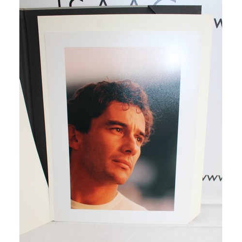 276 - SENNA ITALIAN PORTFOLIO 10 x Unpublished Photo's Of Ayrton Senna Taken During The Italian Races No 0... 