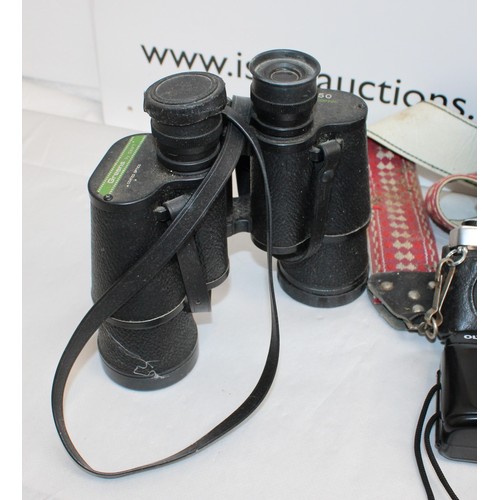 207 - Selection Of Cameras/Binoculars Etc Various Conditions All Untested