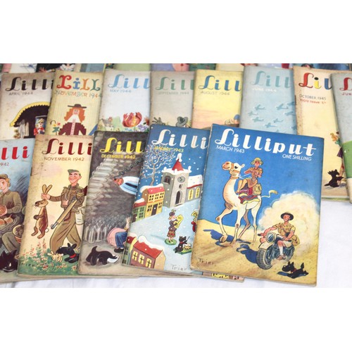 2 - A Large Quantity Of Lilliput Magazines 1942-1946...