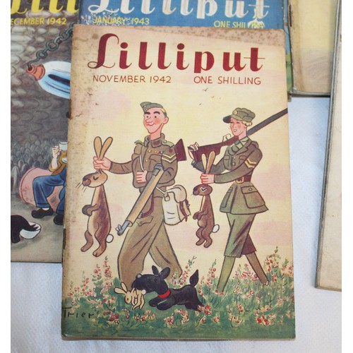 2 - A Large Quantity Of Lilliput Magazines 1942-1946