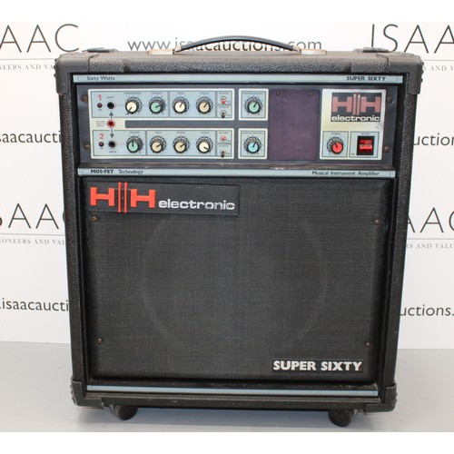 215 - H||Electronic Super Sixty Amplifier Untested  61 x 54 x 29cm
COLLECTION ONLY