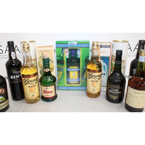 259 - Quantity Of Alcohol Inc- Rum/Toffee Vodka/Baileys Etc
COLLECTION ONLY