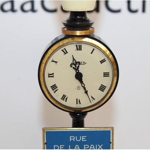 35 - 1960'S JAEGER LECOULTRE RUE DE LA PAIX TABLE DESK CLOCK
UNTESTED
COLLECTION ONLY...