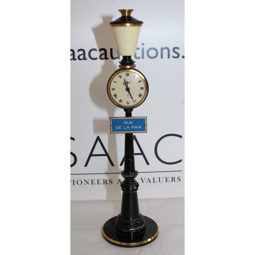 35 - 1960'S JAEGER LECOULTRE RUE DE LA PAIX TABLE DESK CLOCK
UNTESTED
COLLECTION ONLY...