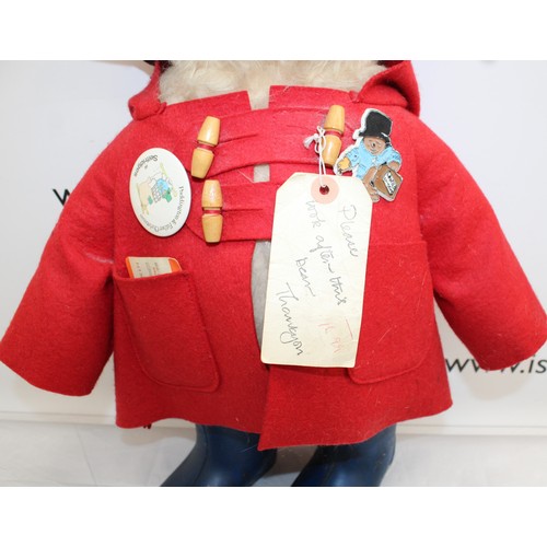 108 - PADDINGTON BEAR Design Registration Number 957892 Height-50cm