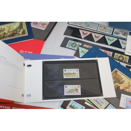 350 - A Quantity Of Worldwide Wide Collectors Packs Un Franked Stamps  In An Album And Plastic Slips