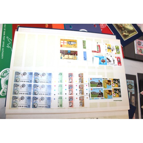 350 - A Quantity Of Worldwide Wide Collectors Packs Un Franked Stamps  In An Album And Plastic Slips